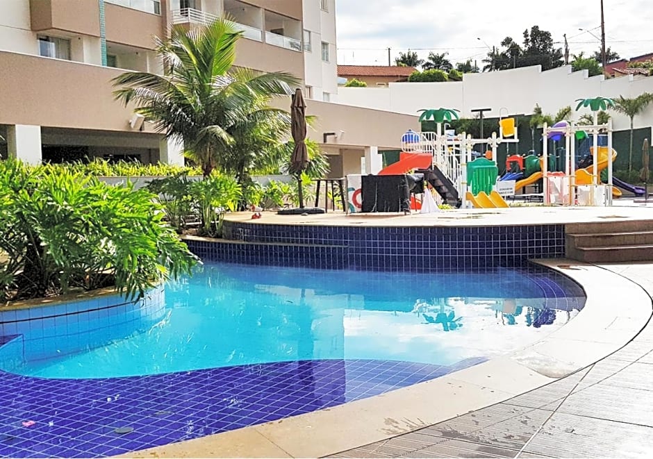 Apartamento em Resort de Olímpia ao lado do Parque Aquático