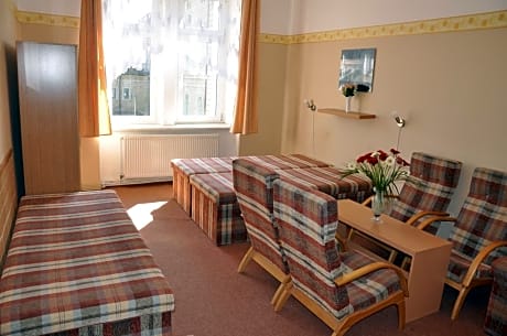 Family Room with Shared Bathroom