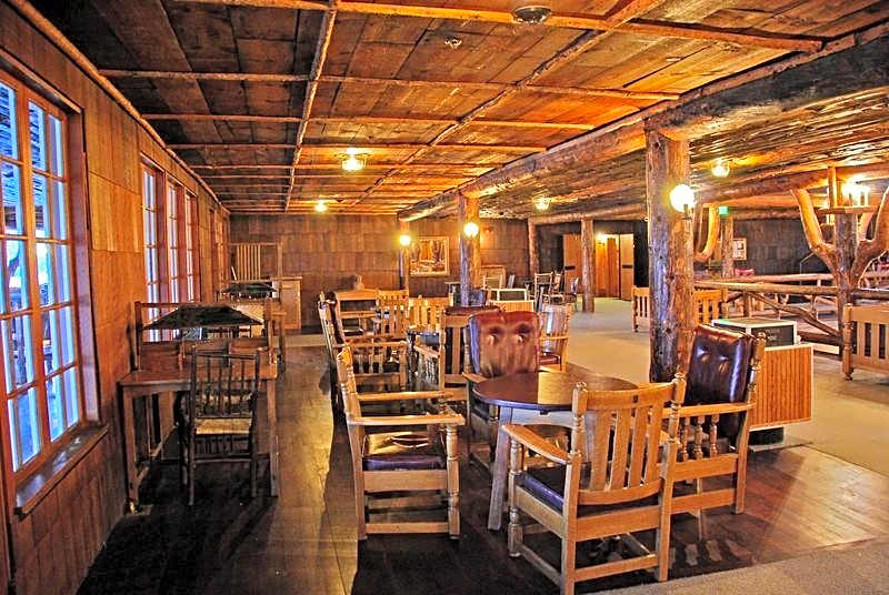 Old Faithful Inn - Inside the Park
