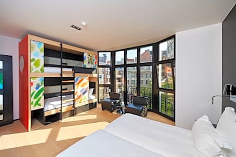 Quadruple Room with Balcony