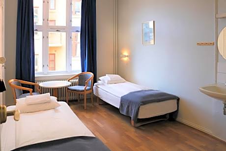 Budget Twin Room with Shared Bathroom