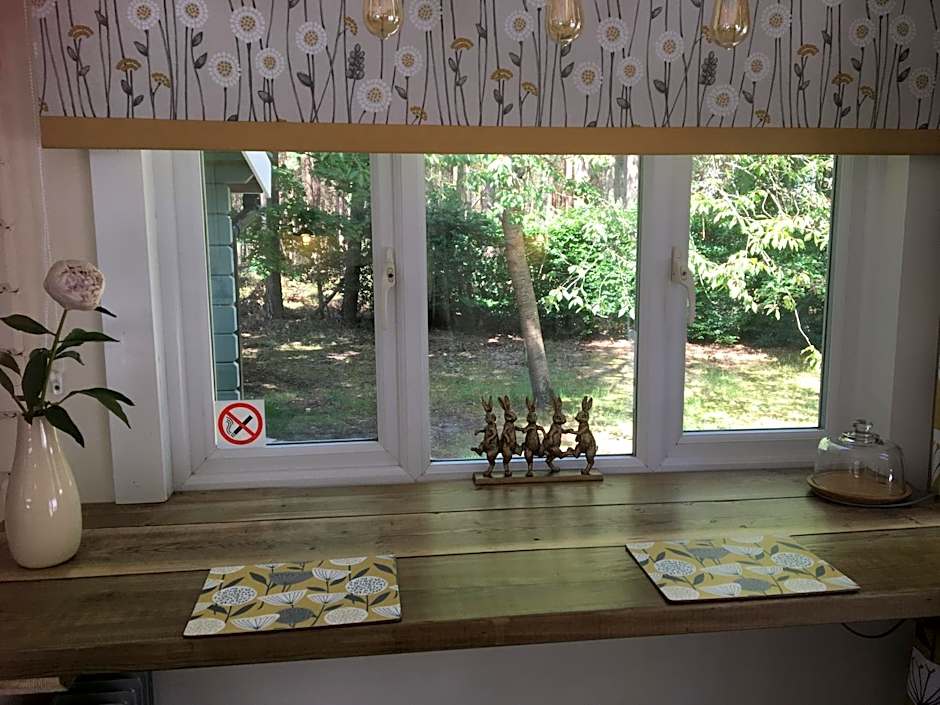 Woodland Cabin With private Wood-Fired Hot-Tub