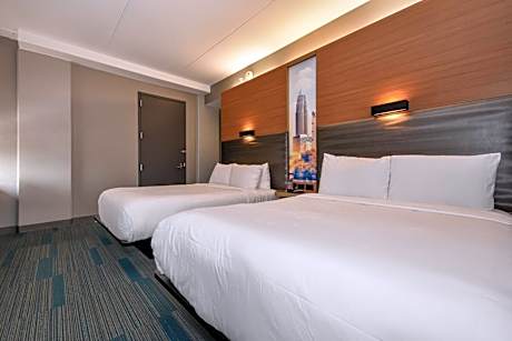 Aloft, Guest room, 2 Queen, EpiCentre view