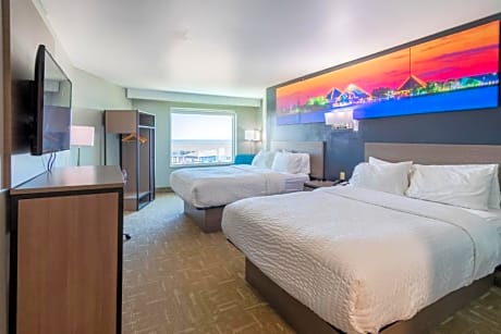 2 Queen Beds, Nonsmoking, Accessible