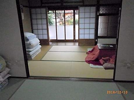 Japanese-Style Family Room with Shared Bathroom