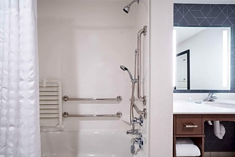 1King Accessible Roll In Shower Suite Nonsmok