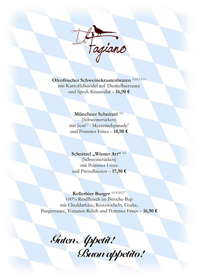 Brauerei Gasthaus Lohhof im Münchner Norden, direkt an der S1, nähe vom Flughafen, Zentrum, A92, Allianz Arena, Ruderregatta und Schießanlage G- Hochbrück entfernt, Internationale Küche