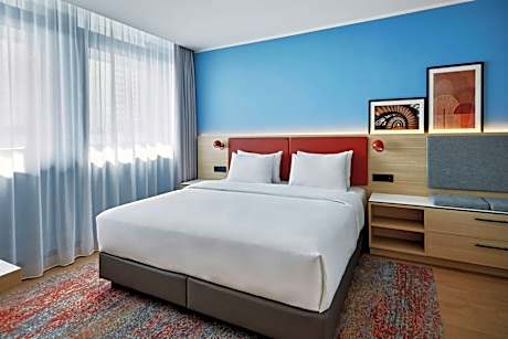 Family Apartment, 1 Bedroom Apartment, 1 King, Sofa bed, Kitchen, Balcony