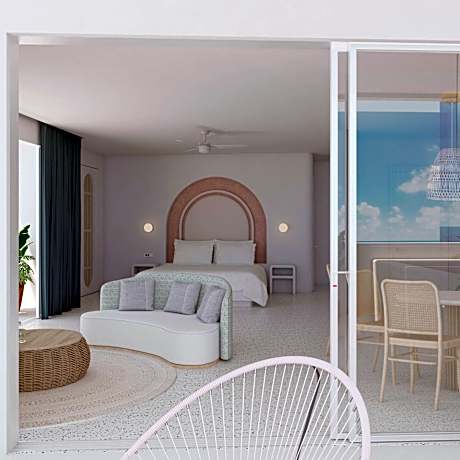 1 King Bed-Partial Ocean View