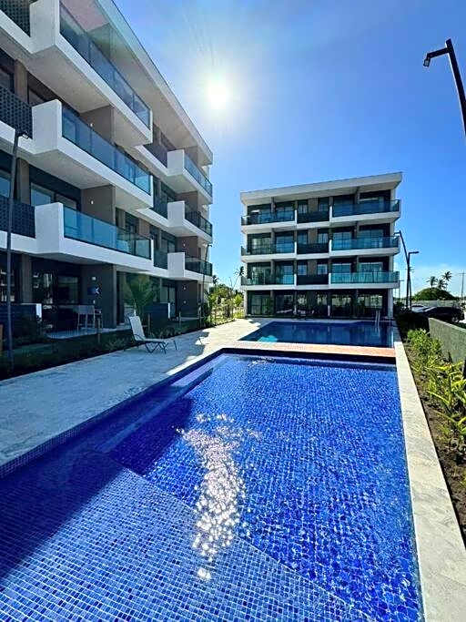 Studio em Porto de Galinhas - vista p Piscina