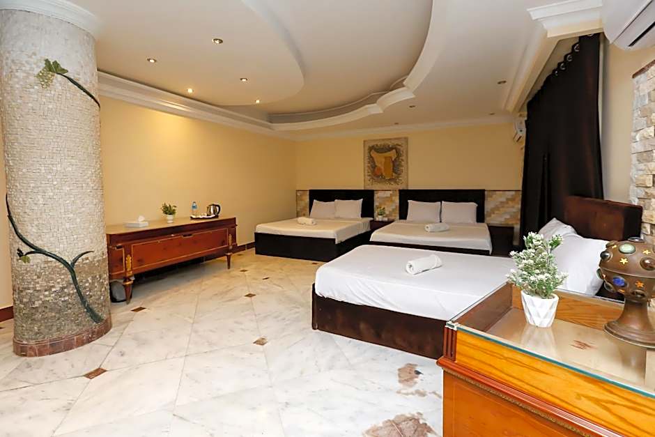 Turquoise Pyramids palace