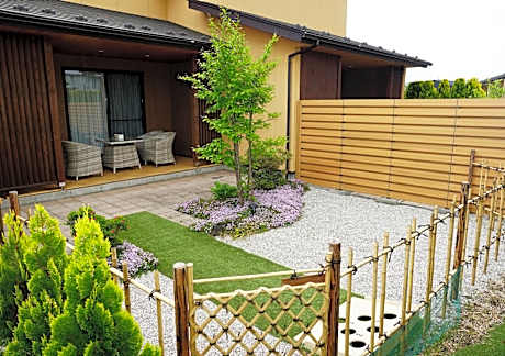 Double Bed Room with Tatami Area with Mountain view