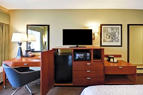 1 KING BED STUDY WITH SOFABED NONSMOKING FRIDGE/HDTV/FREE WI-FI/HOT BREAKFAST INCLUDED WORK AREA
