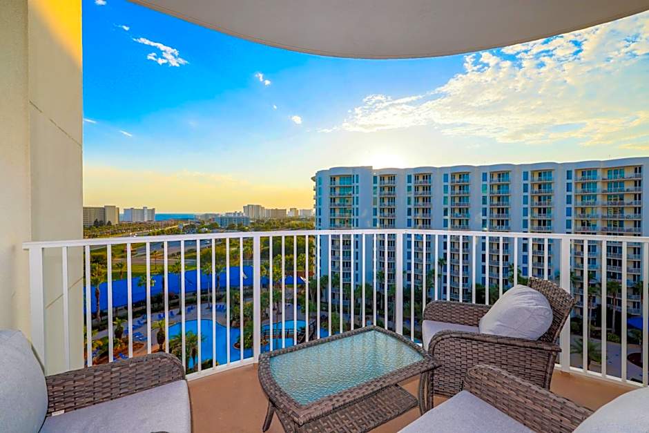 Marvelous 9th Floor Condo Gulf, Pool & Sunset View