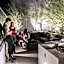 Downtown Los Angeles Skyline balcony view Modern Penthouse
