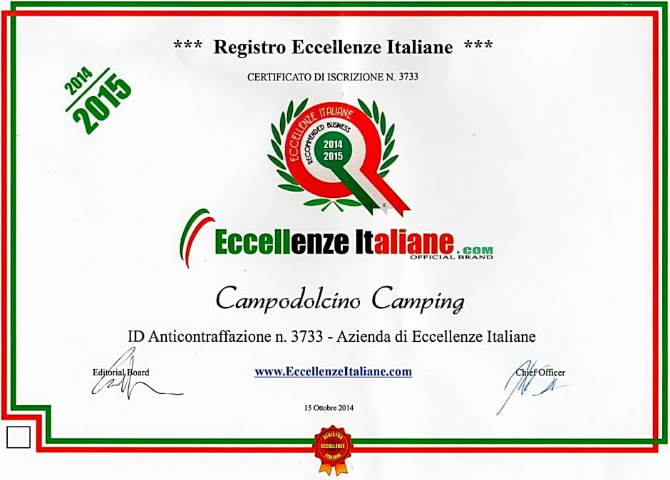 Campodolcino Camping