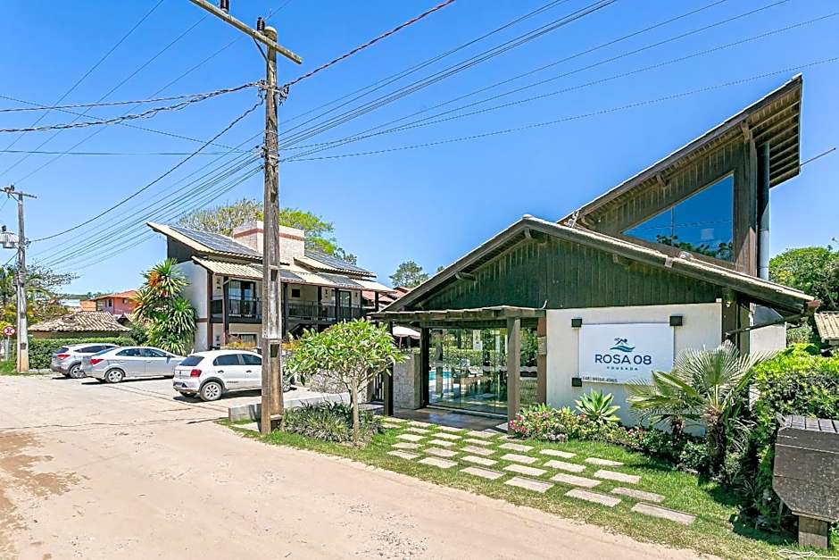 Pousada Rosa 08 - Café da manhã Gourmet, Suítes com Banheira a 150m do Centrinho da Praia do Rosa