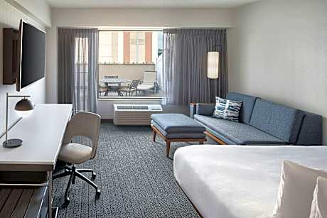 Terrace Room, Guest room, 1 King, Balcony