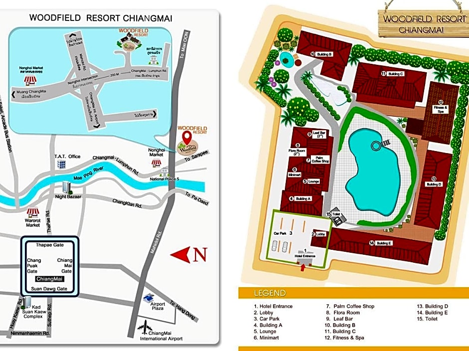 Woodfield Resort Chiang Mai - SHA Extra Plus