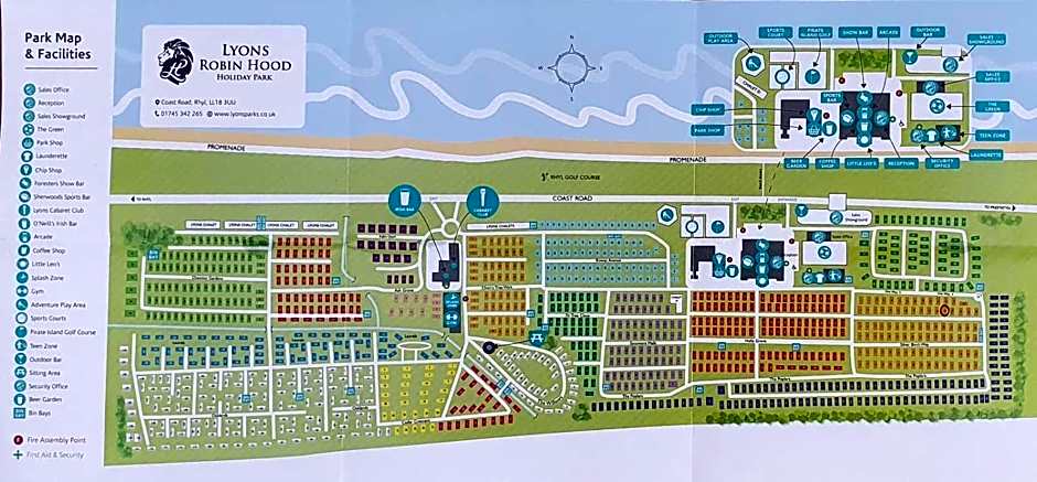 Luxurious caravan in Lyons Holiday Park Rhyl