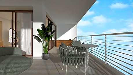 Junior Suite Deluxe with direct sea view