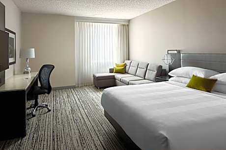 Newly Renovated, Guest room, 1 King, Sofa bed