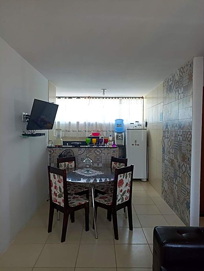 Apartamento lindo, completo e de frente para o mar