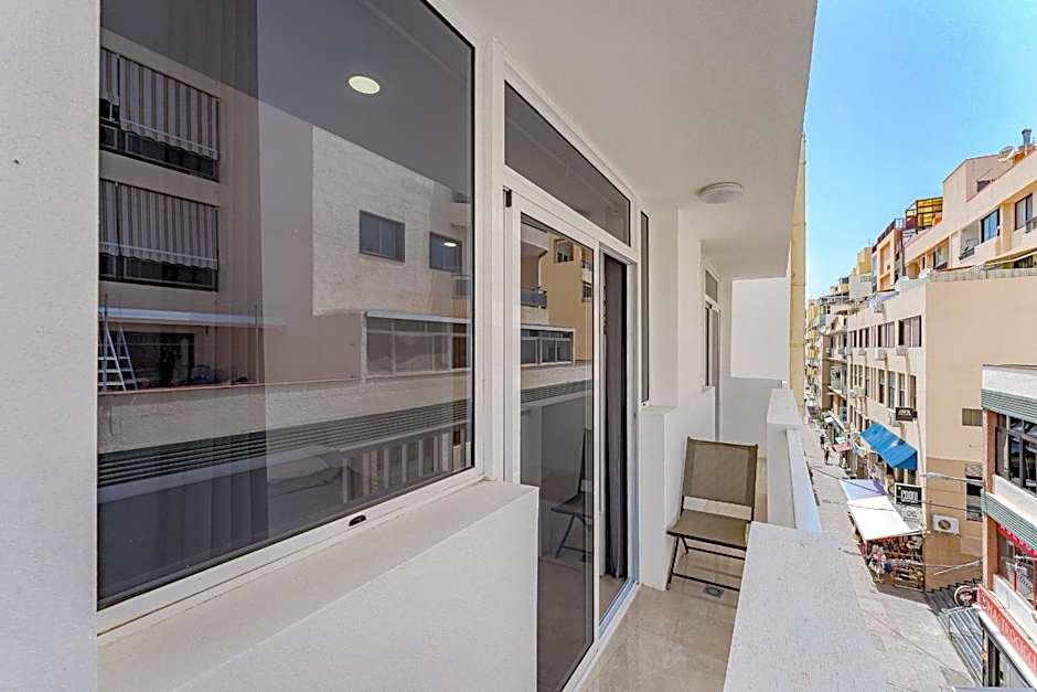 Few steps from the beach hostel in Los Cristianos