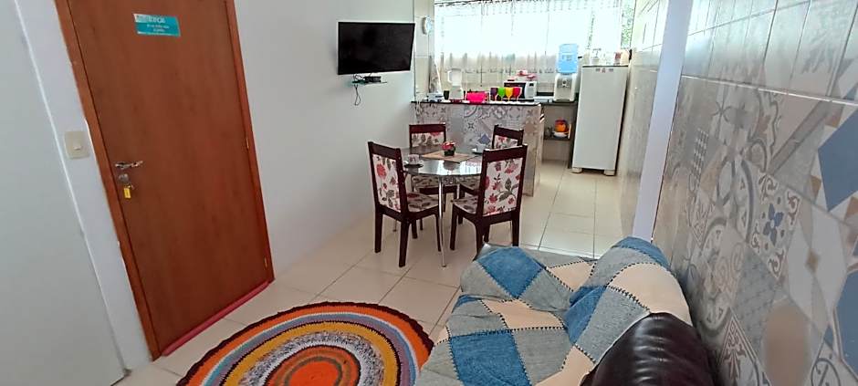 Apartamento lindo, completo e de frente para o mar