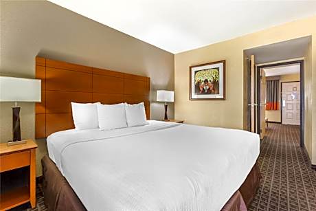 SUITE-1 QUEEN BED,MOBILITY ACCESSIBLE,BATHTUB,SOFABED,NSMK,FULL BREAKFAST