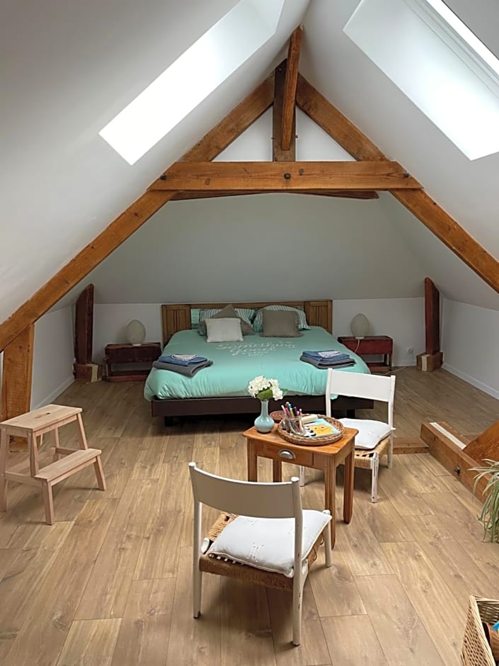 Chambre ambiance campagne chic