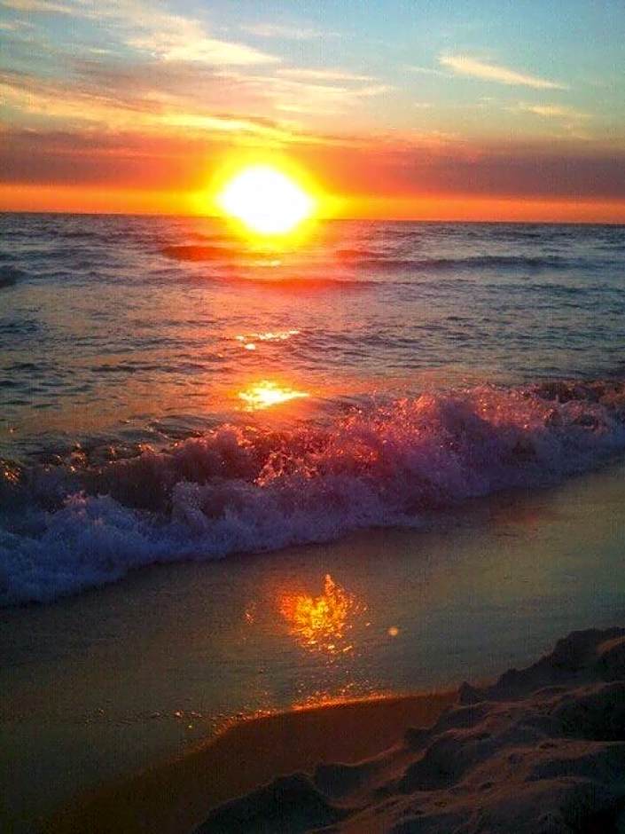 ON THE BEACH! COUPLES GETAWAY,HONEYMOON SWEET, Perfectly Cozy Beach Front Condo, full kitchen, pool, free parking,CHECK-IN AT DOOR