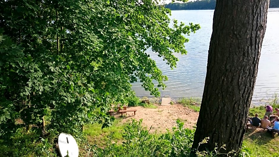 Domek nad jeziorem Kątno Mazury