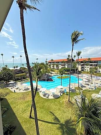 Estúdio Marulhos, equipado, com varanda e vista de mar