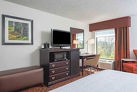 1 King Mobility Access Roll In Shower Nosmok Microwv/fridge/hdtv/work Area Free Wi-fi/hot Breakfast