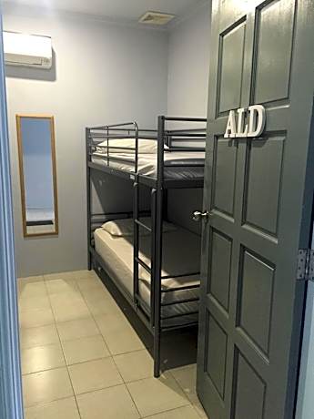 Bed in 4-Bed Male Dormitory Room