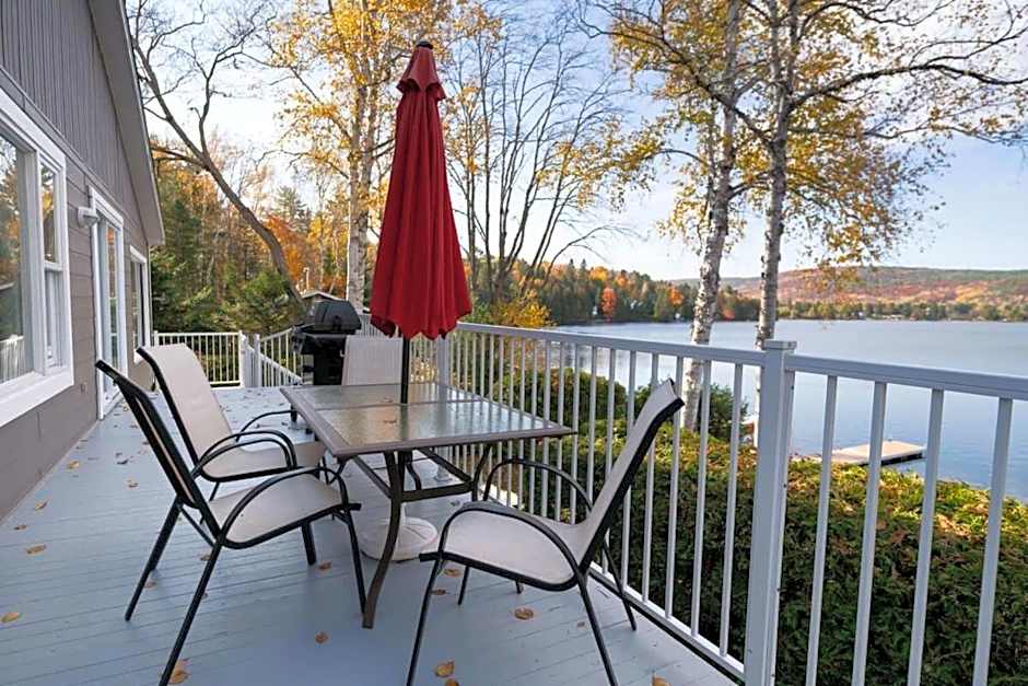 FRONT LAKE hot tub with sunset ski and slide 8p