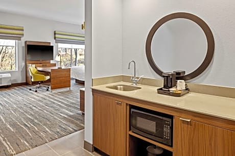2 Qns Microwv/Fridge/Wetbar Studio Suite