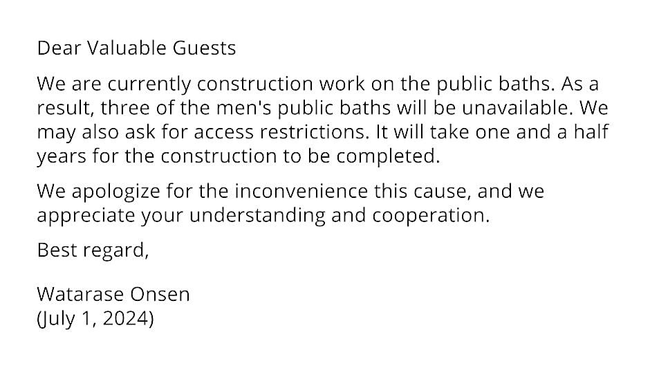 Watarase Onsen Hotel Yamayuri