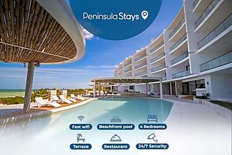 4-Bedroom Beachfront Apartment