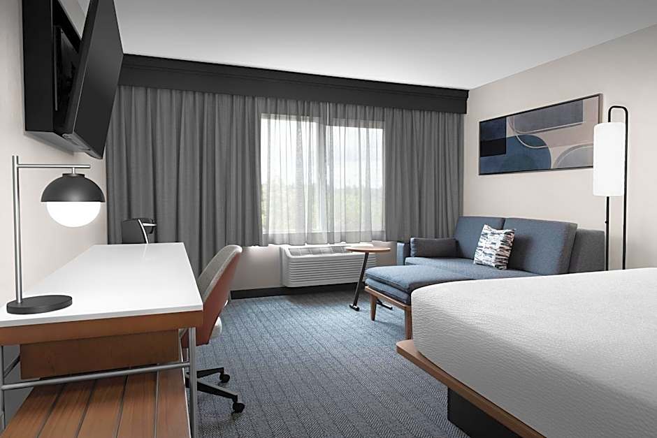 Photo 1 of 5 of 1 King Bed with Sofabed, Hearing Accessible
