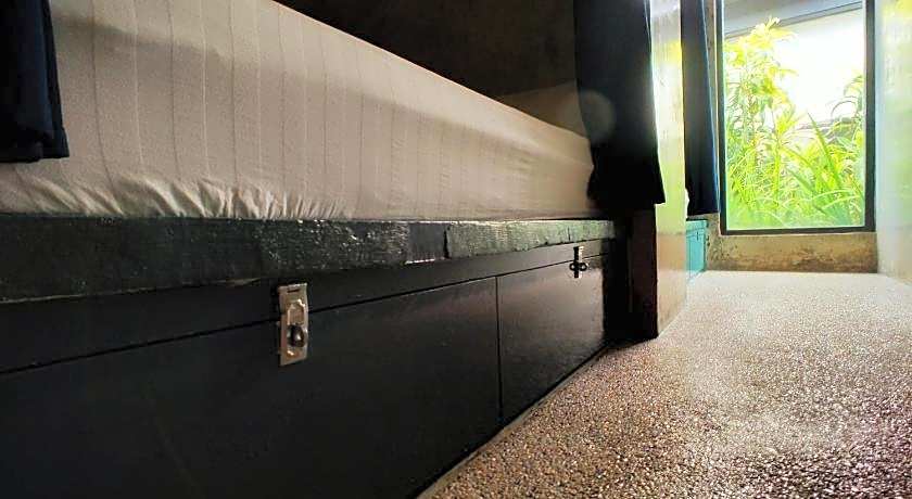 Beds In Garden Hostel