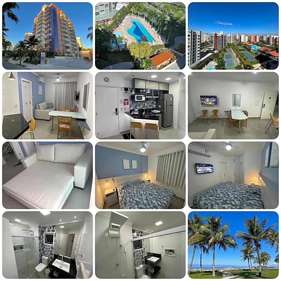 FLAT RIVIERA COM VISTA MAR A 150m DA PRAIA !