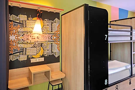 Bed in 8-Bed Dormitory Room