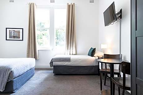 Family Room with Shared Bathroom