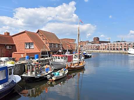 Einladende Ferienwohnung mit Terrasse in Wismar