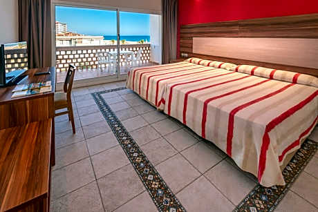 Quadruple Room with Side Sea View (3 Adults + 1 Child)