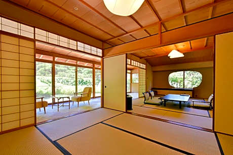 Japanese-Style Deluxe Room - New Building with Private Hot Spring Bath