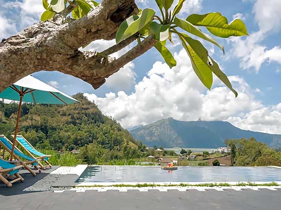 Batur Cliff Panorama