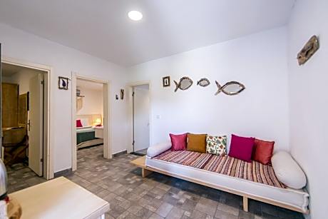 Family Room with Shared Bathroom